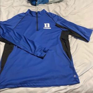 Fleece Duke lacrosse sweater
